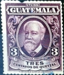 Stamps : America : Guatemala :  Intercambio 0,20 usd 3 cent. 1929