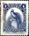 Stamps : America : Guatemala :  Intercambio 0,25 usd 1 cent. 1954