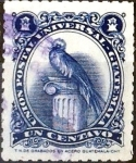 Sellos de America - Guatemala -  Intercambio 0,25 usd 1 cent. 1954