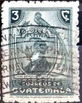 Sellos de America - Guatemala -  Intercambio 0,25 usd 3 cent. 1947