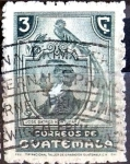 Stamps Guatemala -  Intercambio 0,25 usd 3 cent. 1947