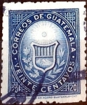 Stamps : America : Guatemala :  Intercambio 0,30 usd 20 cent. 1965