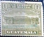 Stamps Guatemala -  Intercambio 0,25 usd 1 cent. 1927