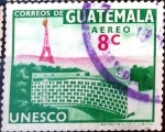 Stamps : America : Guatemala :  Intercambio 0,25 usd 8 cent. 1960