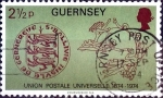 Stamps United Kingdom -  Intercambio crxf2 0,20 usd 2,5 p. 1974