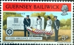 Stamps United Kingdom -  Intercambio nfxb 0,20 usd 5 p. 1977