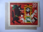 Stamps Germany -  Cuentos - Hnos. Grim