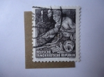 Stamps Germany -  Minería. Carbonero - Plan Quinquenal.Alemania del Estew.