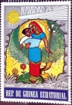 Stamps Equatorial Guinea -  Intercambio nfxb 0,20 usd 0,80 ek. 1974