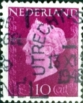 Stamps Netherlands -  Intercambio 0,20 usd 10 cent. 1947