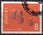 Stamps China -  CHINA Sello Serie Flora Frutas usado