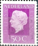 Sellos de Europa - Holanda -  Intercambio 0,20 usd 50 cent. 1972