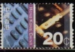 Stamps : Asia : China :  CHINA HONG KONG 2002 1056 Sello Ciudades Chinas Usados