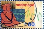 Stamps Netherlands -  Intercambio crxf 0,25 usd 80 cent. 1992