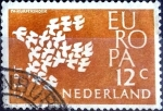 Stamps Netherlands -  Intercambio crxf 0,20 usd 12 cent. 1961