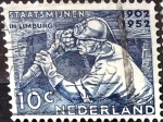 Sellos de Europa - Holanda -  Intercambio crxf 0,20 usd 10 cent. 1952