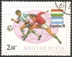 Sellos de Europa - Hungr�a -  Football World Cup, Argentina 1978-Football World Cup, Argentina 1978