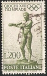 Stamps Italy -  Juegos de la XVII Olimpiada 