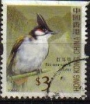 Stamps China -  CHINA HONG KONG 2006 Sellos Serie Pájaros RED-WHISKERED BULBUL