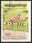 Stamps Cambodia -  Juegos Olimpicos Los Angeles 1984