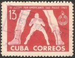 Sellos de America - Cuba -  IV Juegos Panamericanos De San Paulo 1963