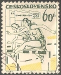 Stamps Czechoslovakia -  Propagace Čs.universiády 1965 v Brně
