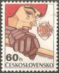 Stamps Czechoslovakia -  Winter Spartakiade