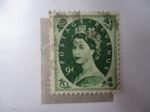 Stamps United Kingdom -  Queen Elizabeth II (Scoot/GB:526)