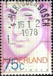 Stamps Netherlands -  Intercambio nfxb 0,25 usd 75 cent. 1977