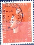 Stamps Netherlands -  Intercambio crxf 0,20 usd  5 cent. 1938