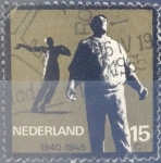 Stamps Netherlands -  Intercambio 0,20 usd  15 cent. 1965