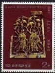 Stamps North Korea -  COREA NORTE 1977 Scott1562 Sello Arte y Cultura Reliquias Culturales Koreanas 2 Reinas de Deva, Dina