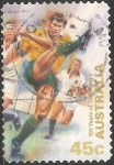 Stamps Australia -  100 years of test rugby