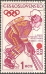 Sellos del Mundo : Europa : Checoslovaquia : Juegos Olímpicos de Invierno 1972 