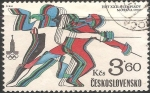 Stamps Czechoslovakia -  Juegos Olímpicos de Moscú 1980 