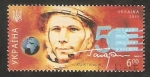 Stamps Ukraine -  Yuri Gagarin