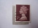 Stamps United Kingdom -  Queen Elizabeth II.