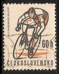 Stamps Czechoslovakia -  Ciclismo
