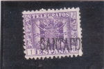 Stamps Spain -  SELLO DE TELEGRAFOS (22)