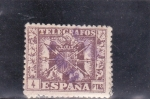 Stamps Spain -  SELLO DE TELEGRAFOS (22)