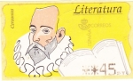 Stamps Spain -  Literatura-Cervantes (22)