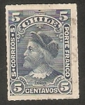 Sellos de America - Chile -  Cristóbal Colón