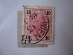 Stamps Austria -  Emperador Franz Josep. - Sello de 10 Heller-Austro-Húngaro, del año 1906