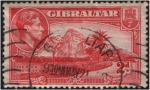 Stamps Gibraltar -  Cara norte del Peñón