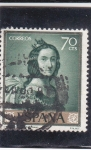 Stamps Spain -  Sta. Casilda (Zurbaran) (22)