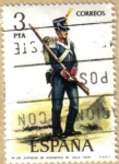 Stamps : Europe : Spain :  UNIFORMES - Zapador de Ingenieria de gala 1825