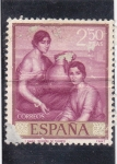 Sellos del Mundo : Europa : Espa�a :  (Romero de Torres) (22)