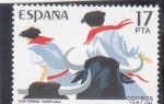 Stamps Spain -  San Fermín- Pamplona (22)