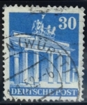 Stamps Germany -  Puerta de Bradenbourgo