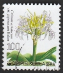 Sellos de Asia - Corea del norte -  Crinum asiaticum
